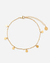 ANKLET Boho Coins - Gold