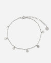 ANKLET Boho Coins - Silver