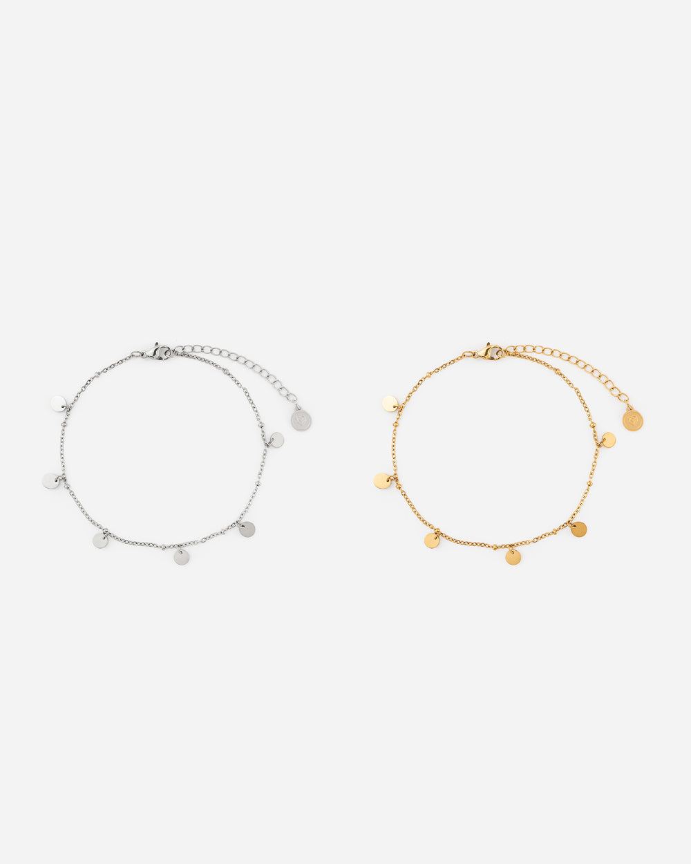 ANKLET Boho Coins - Silver