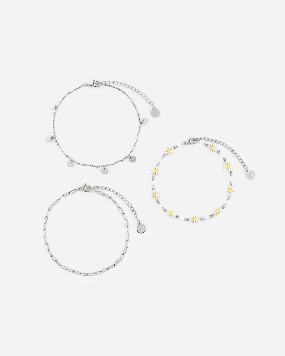 ANKLET Boho Coins - Silver