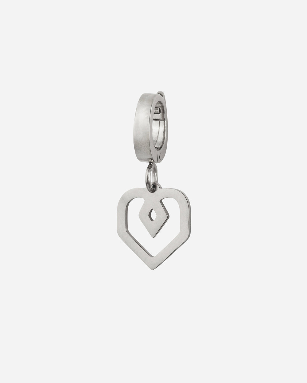 CHARM Bokyna Heart - Silver