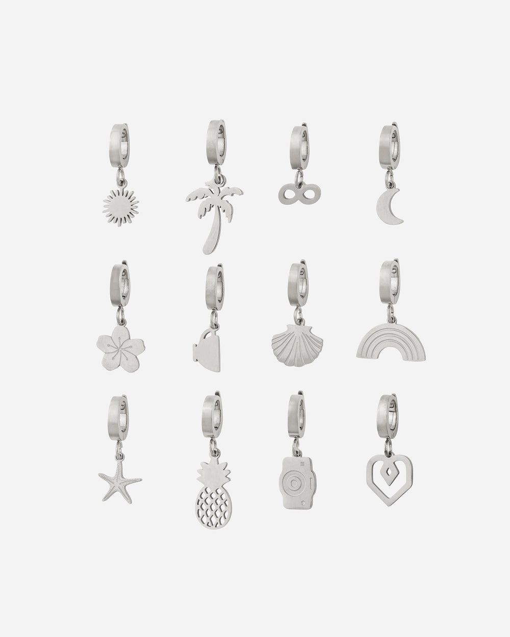 CHARM Bokyna Heart - Silver